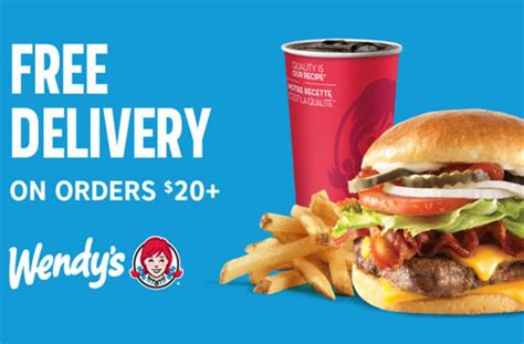 To find out if delivery is available near you, go to our app or order. . Wendys delivery near me